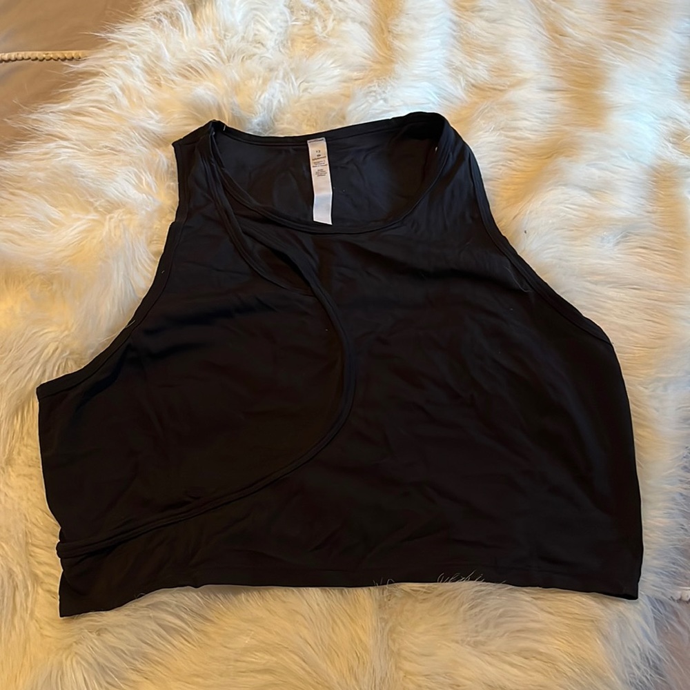 Lululemon crop top tank size 12